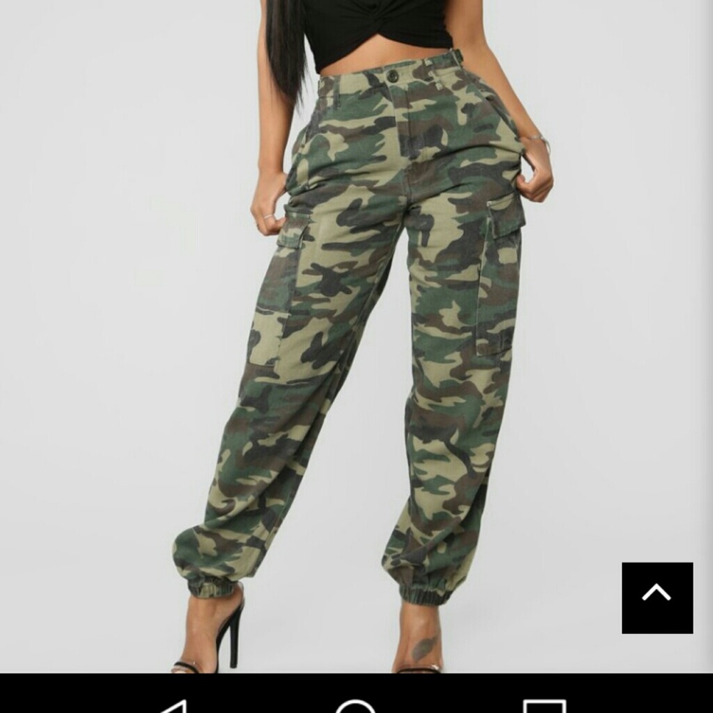 Nwt fn cadet kim camo pants